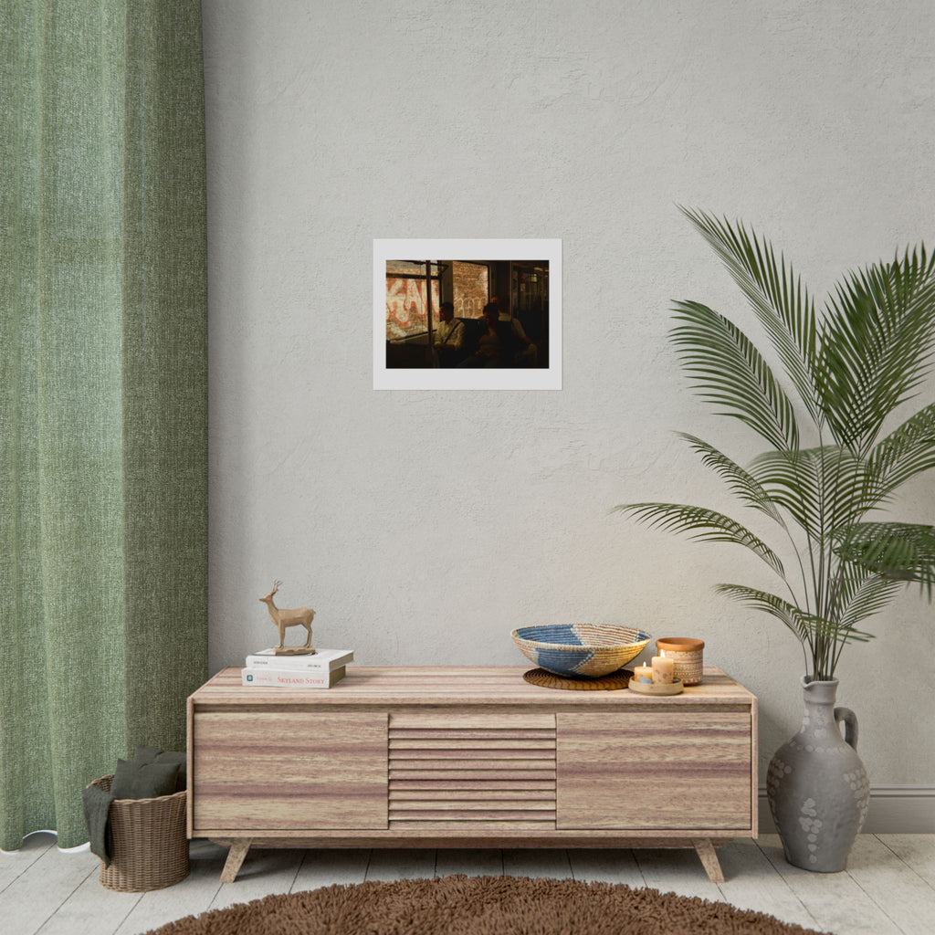 "5PM IN BERLIN" PRINT WITH PASSEPARTOUT